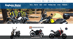 Desktop Screenshot of enghavemotor.dk
